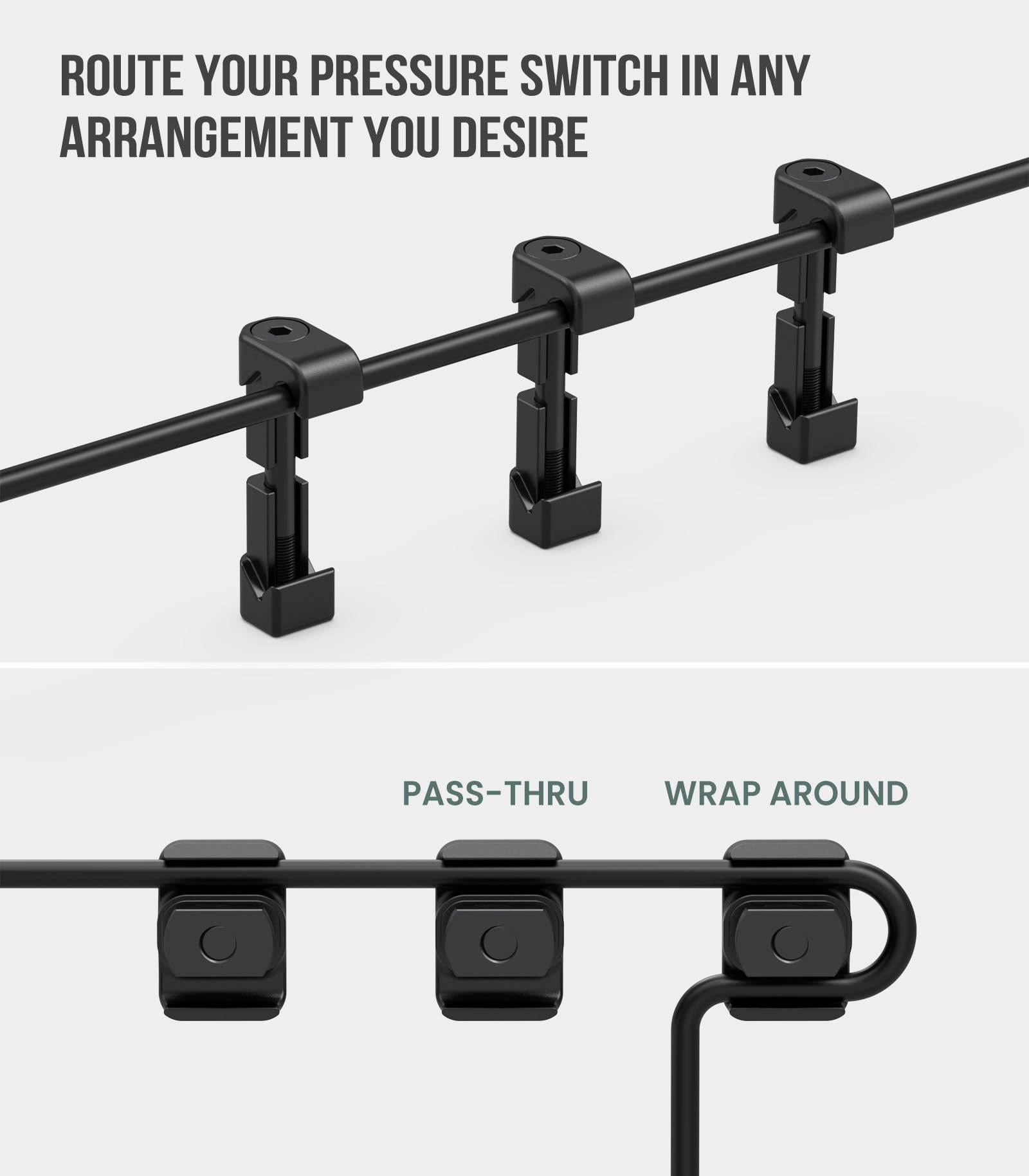 Cable Management Kit Compatible with M-LOK & Picatinny Rails, Cable Clips — Amazon image 3