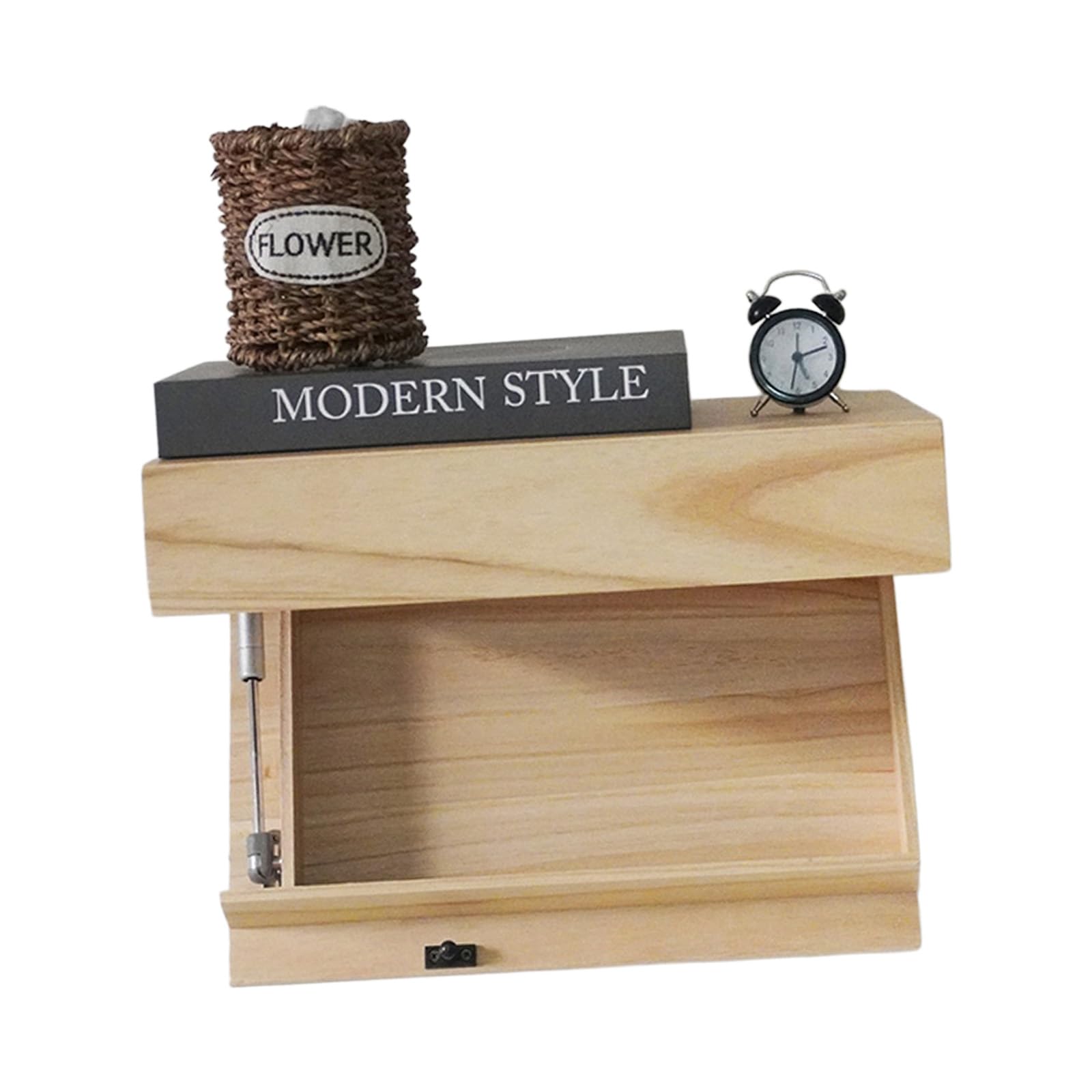 Xjdzineq Wooden Floating Shelf with Strong Mounting Hardware Storage Rack Suitable for Displaying Collectibles Floating Shelf