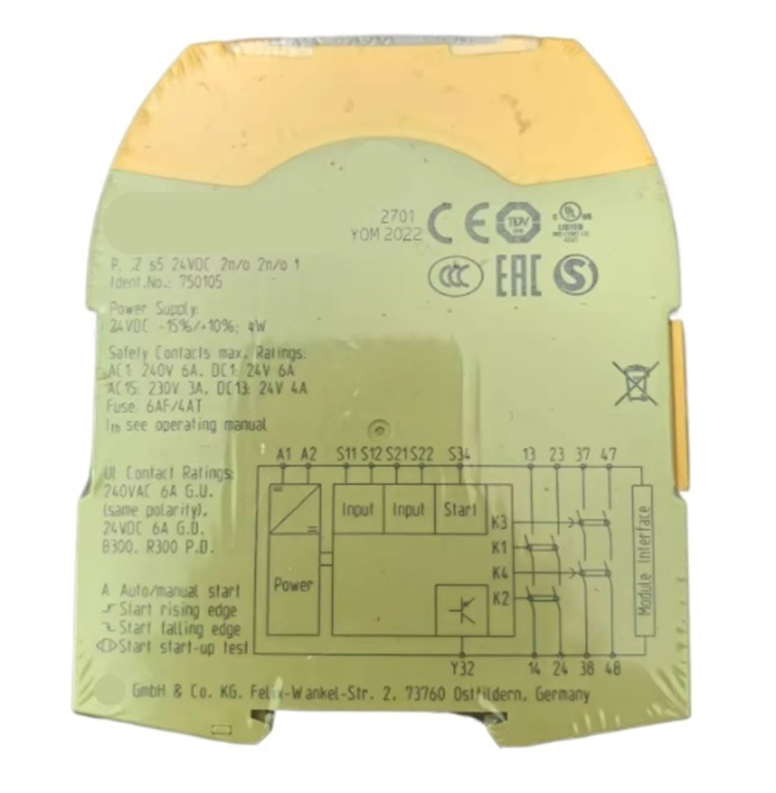 YMUGUEGH 750105 Relay