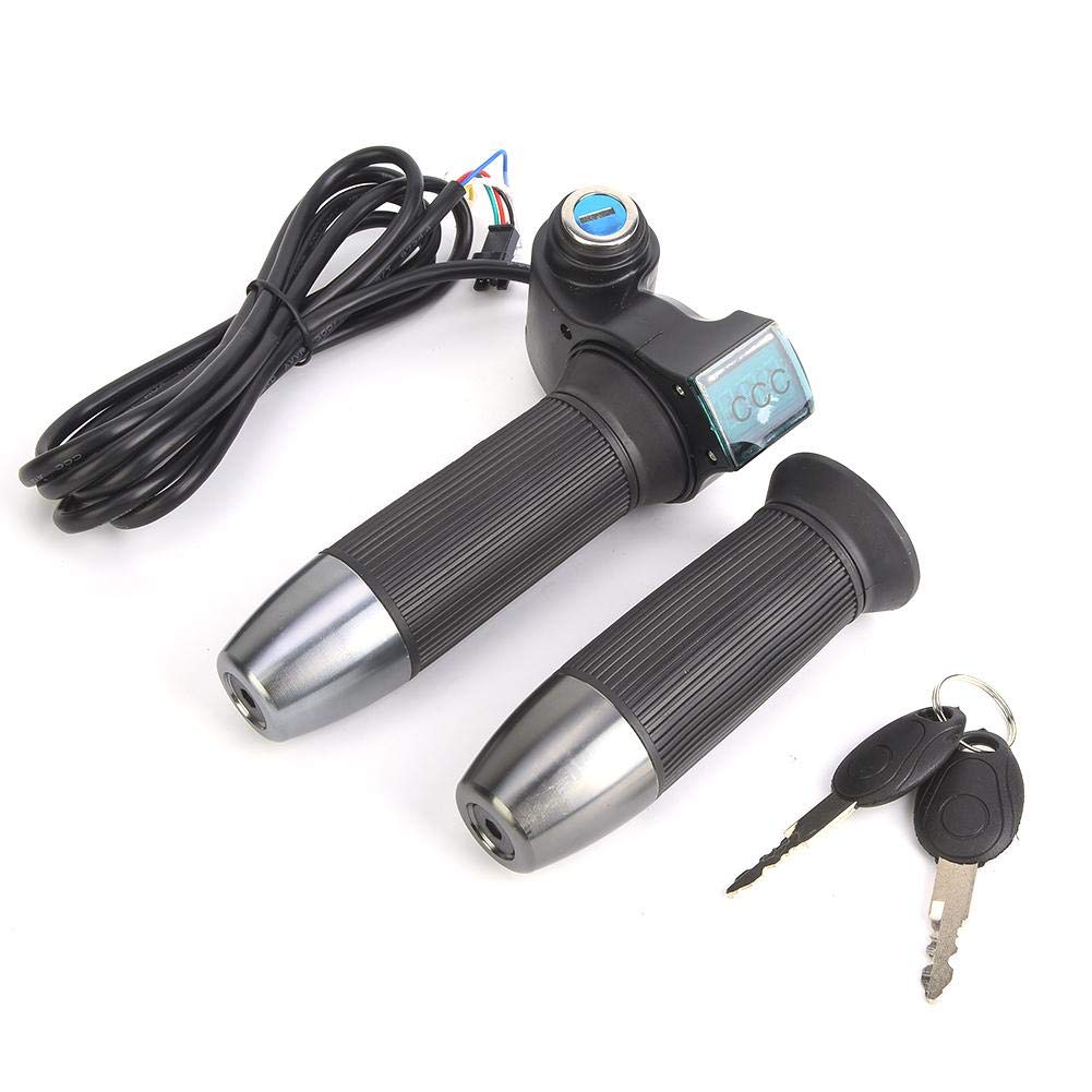 Accélérateur Pouce Pour Scooter/vélo électrique - Affichage LCD Tension - Compatible 12V à 99V - Commutateur De Vitesse - Installation Facile