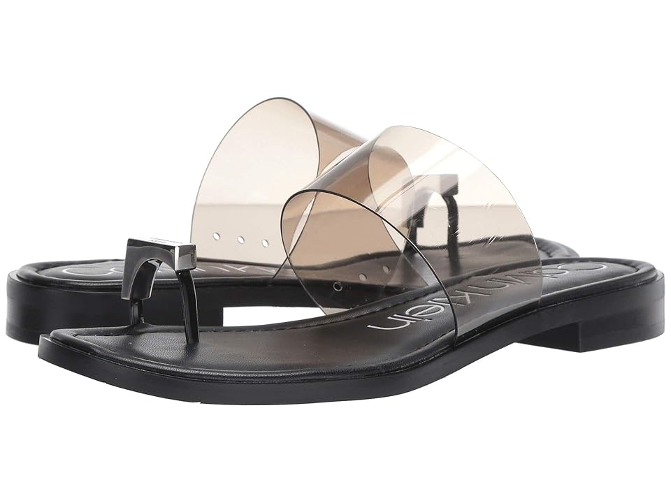 

Calvin Klein Tamar (Black Patent/Lucite) Women's Shoes