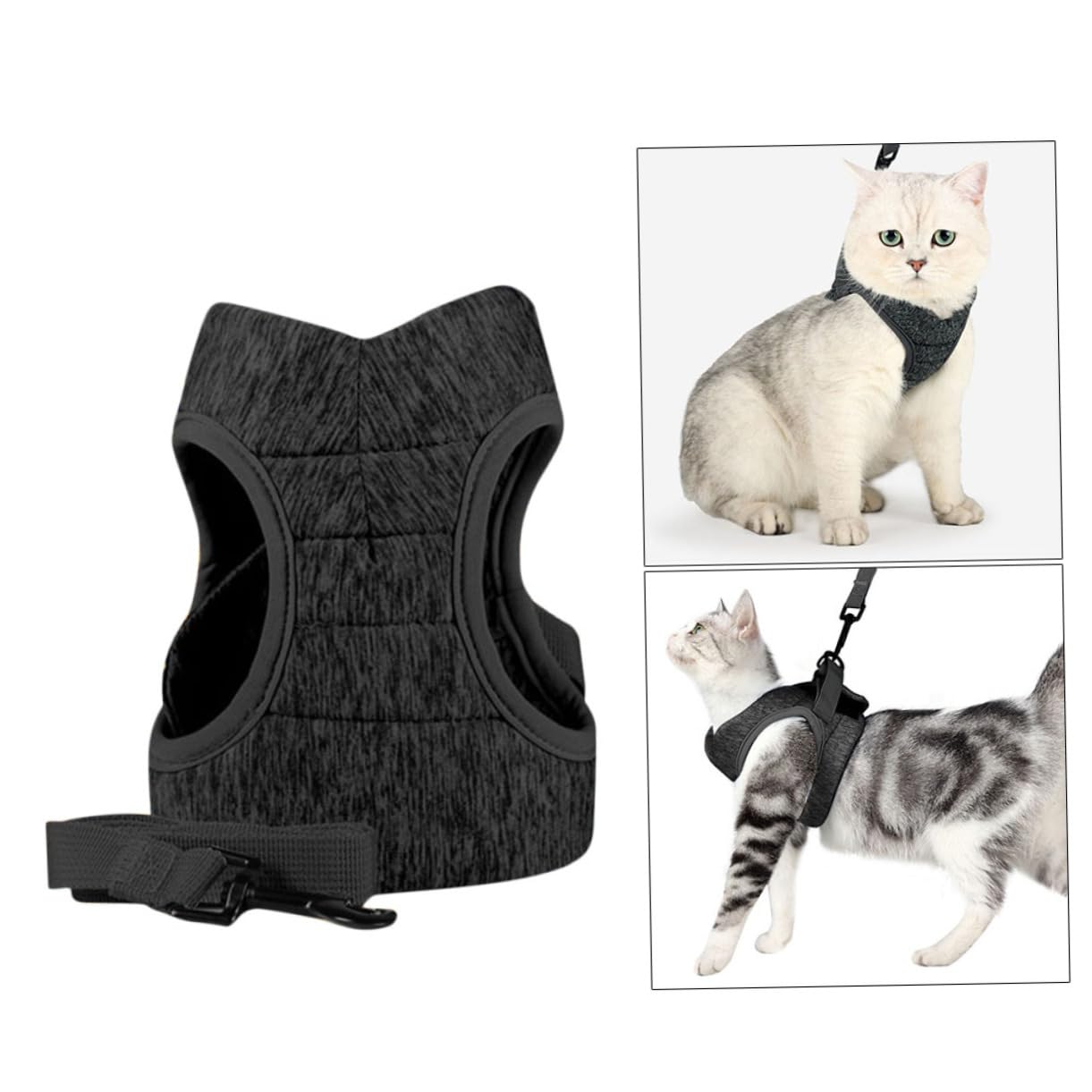 Supvox 3stücke Leichtes Katzenbrustgeschirr Für Kleine Katzen Atmungsaktiv Und Komfortabel Aus Langlebigem Material Für Und Ausflüge s