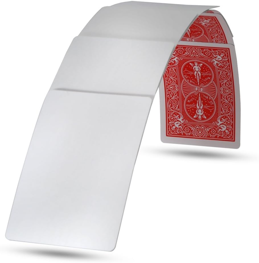 Blank Playing Cards Bicycle Deck - Red Backs