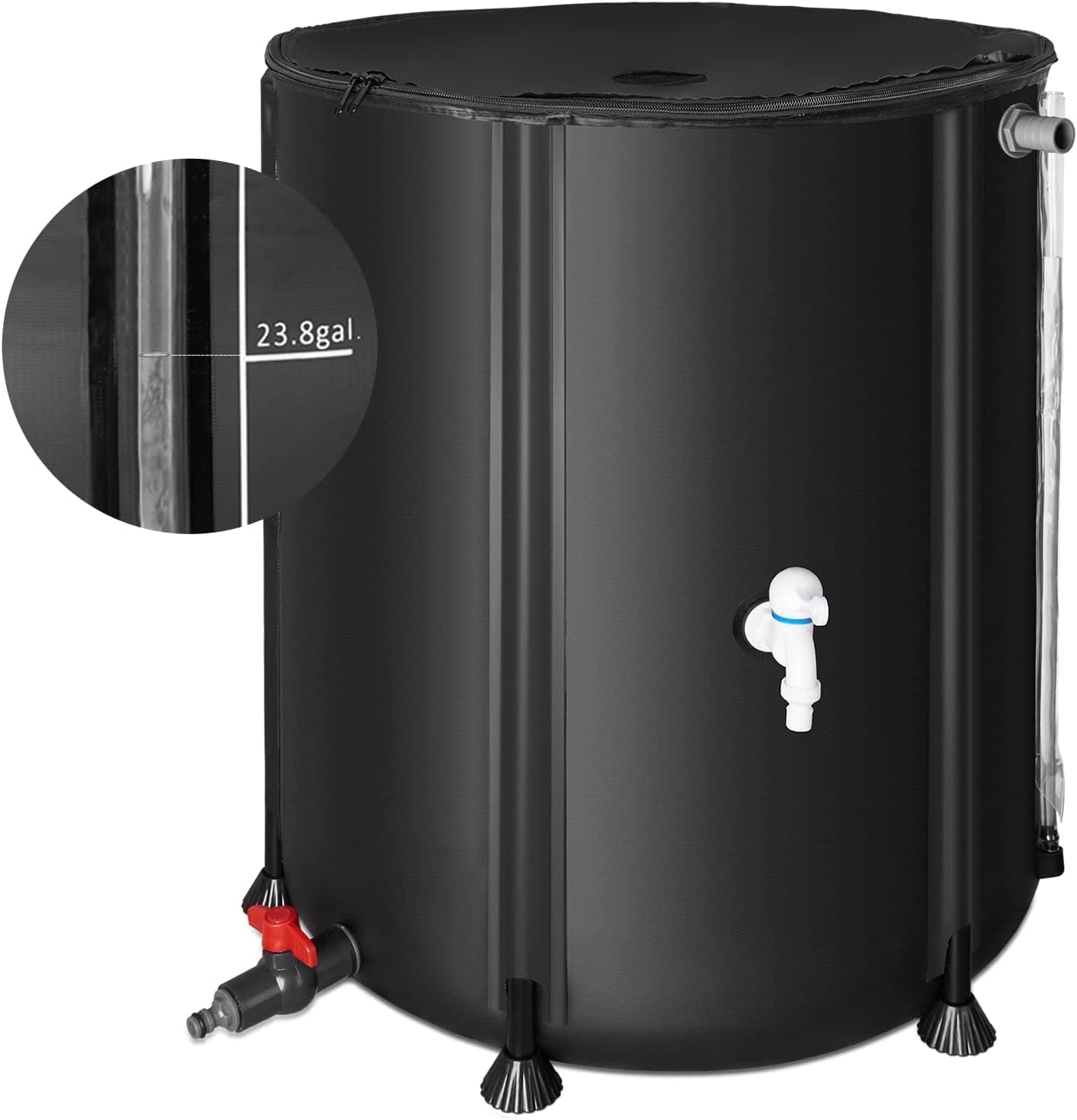 Rain Barrels to Collect Rainwater from Gutter Portable Water Storage Tank Water Barrel