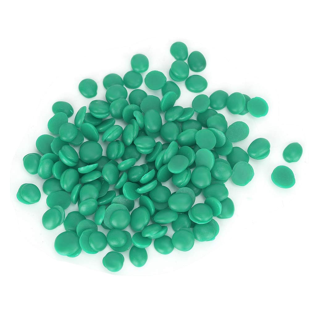 Perlina di cera cera per colata di gioielli,perle di cera per colata di gioielli per cera d'iniezione professionale (Verde)