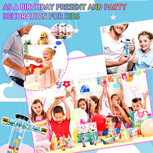 Luckjoy Classic Glitter Kaleidoscope Toy, Liquid Kaleidoscope For Kids, Educational Toys Retro Toys With Special Fluid Effect, 3D Quicksand Magic Kaleidoscope, Birthday Gift For Boys And Girls #TOP5