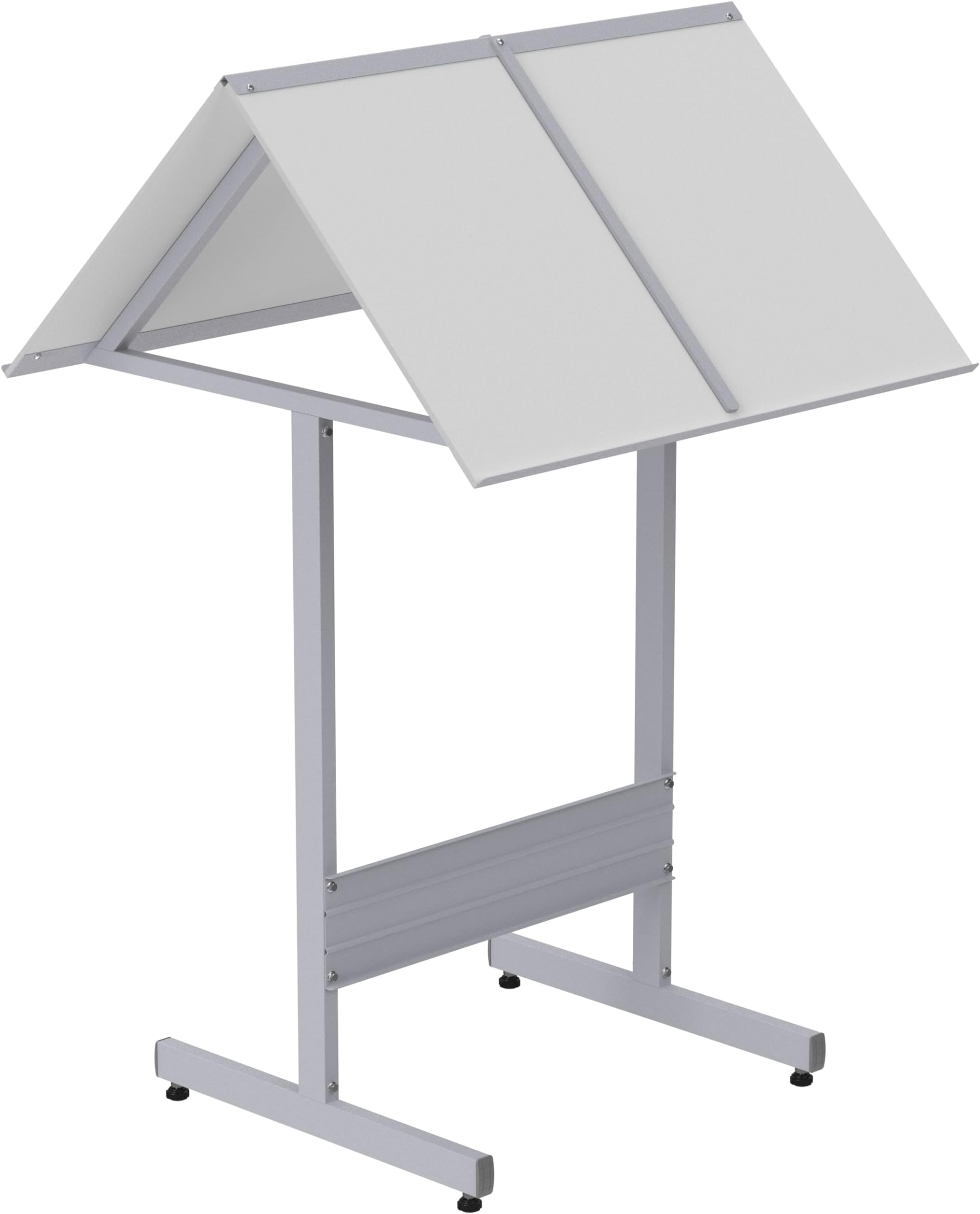 Double-sided Newspaper & Magazine Stand for Exhibition, Display, Offices & Public Spaces.