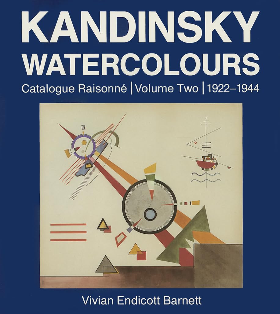 Kandinsky Watercolours Catalogue Raisonné 1922-1944 cadeau esthète