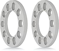 Vista 2 de IRONTEK Espaciadores de rueda de 0.47 pulgadas para 5x108, 5x110, 5x112, 5x114.3 (5x4.5), 5x115, 5x120.65 (5x4.75), 5x120, 5x127 (5x5), 5x130