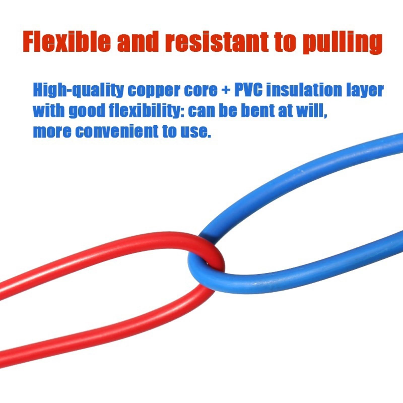 Kabel ekranowany, Przewody elektryczne 0,35 mm²–6, mm², przewód samochodowy niskiego napięcia 50 V(6.0mm²)