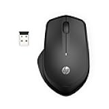 Wireless Silent 280M Mouse - Ergonomic Right-Handed Design, 18 Month Battery Life, and 2.4GHz Reliable Connection - Works for Computers and Laptops - Far Quieter Clicks than Most Mice,Black