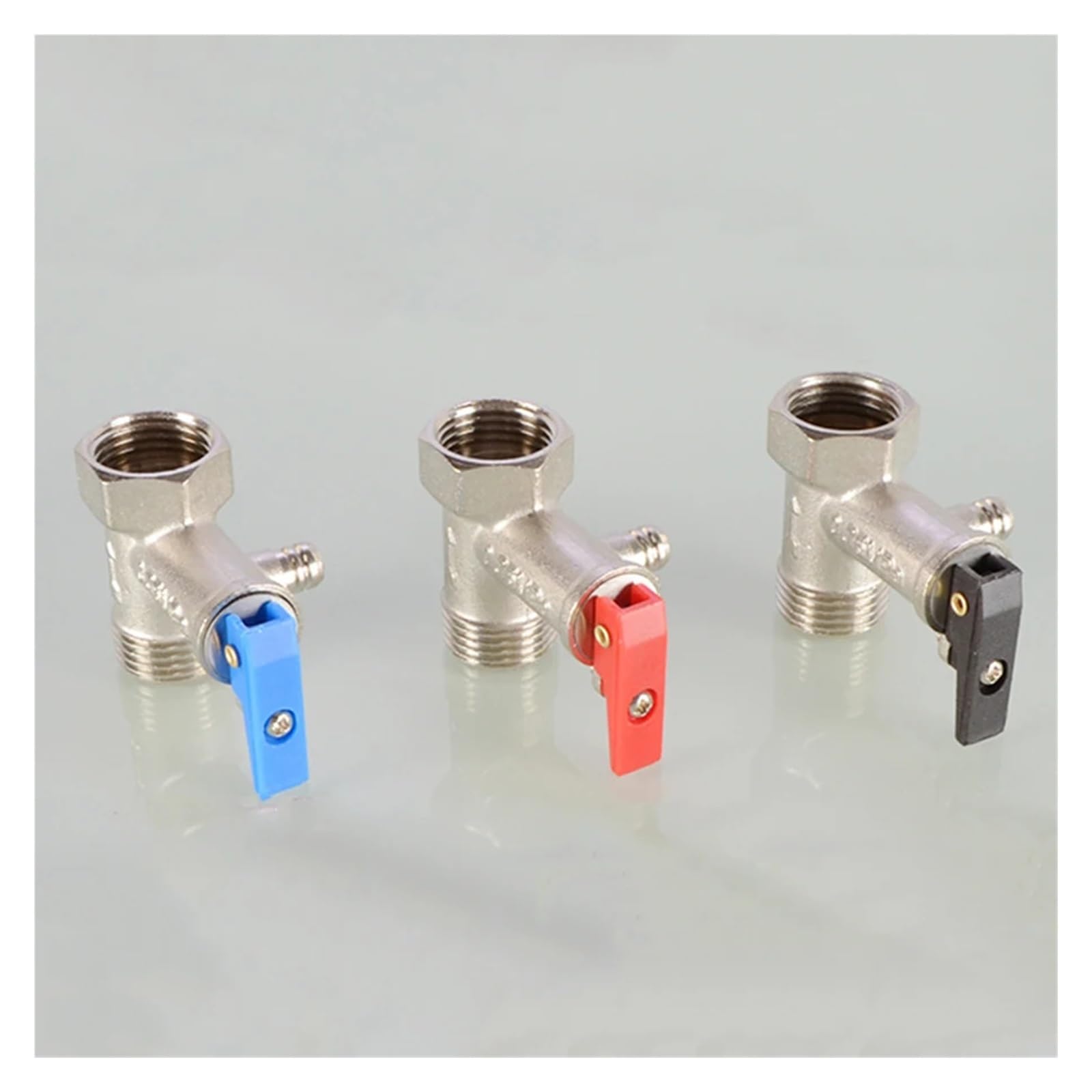 1 PZ 1/2 "BSP Ottone nichelato scaldabagno Elettrico Speciale valvola di Sicurezza valvola limitatrice di Pressione valvola limitatrice di Pressione Accessori(KL4-16a)