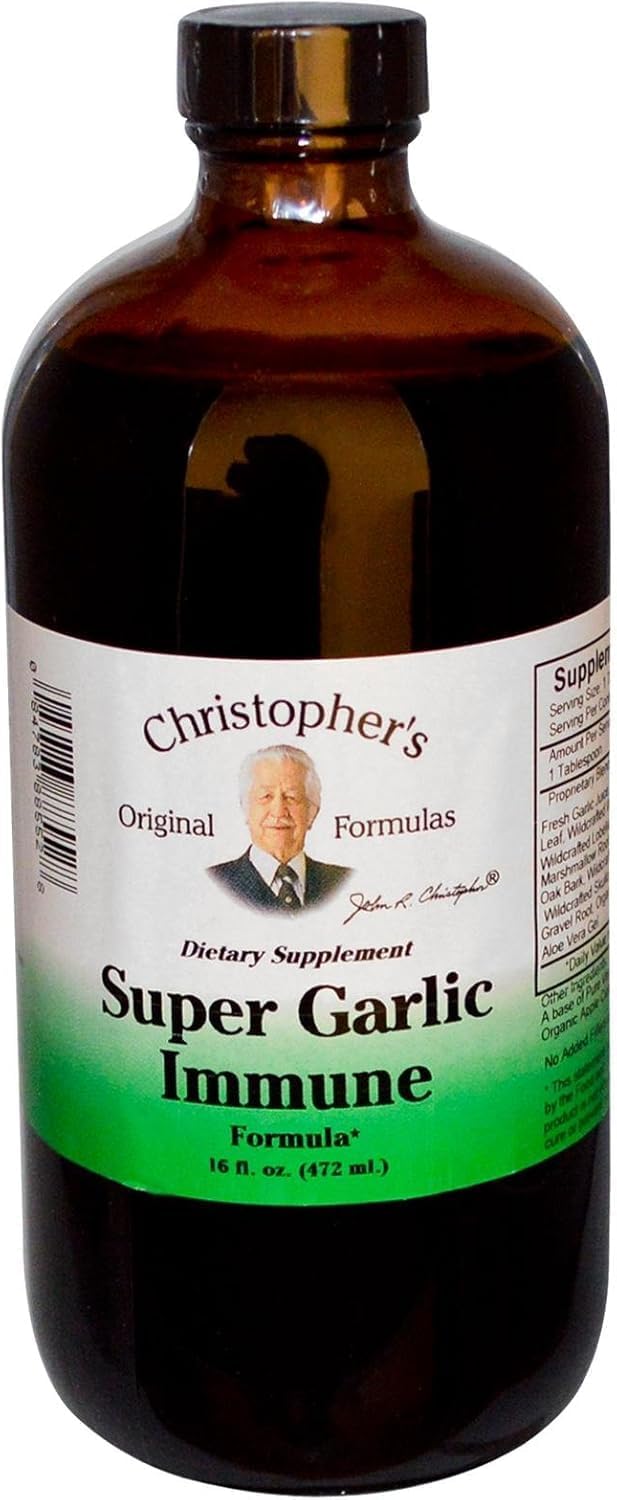 Christopher's Original Formulas SUPER GARLIC IMMUNE FRLMA 16 OZ EA 1