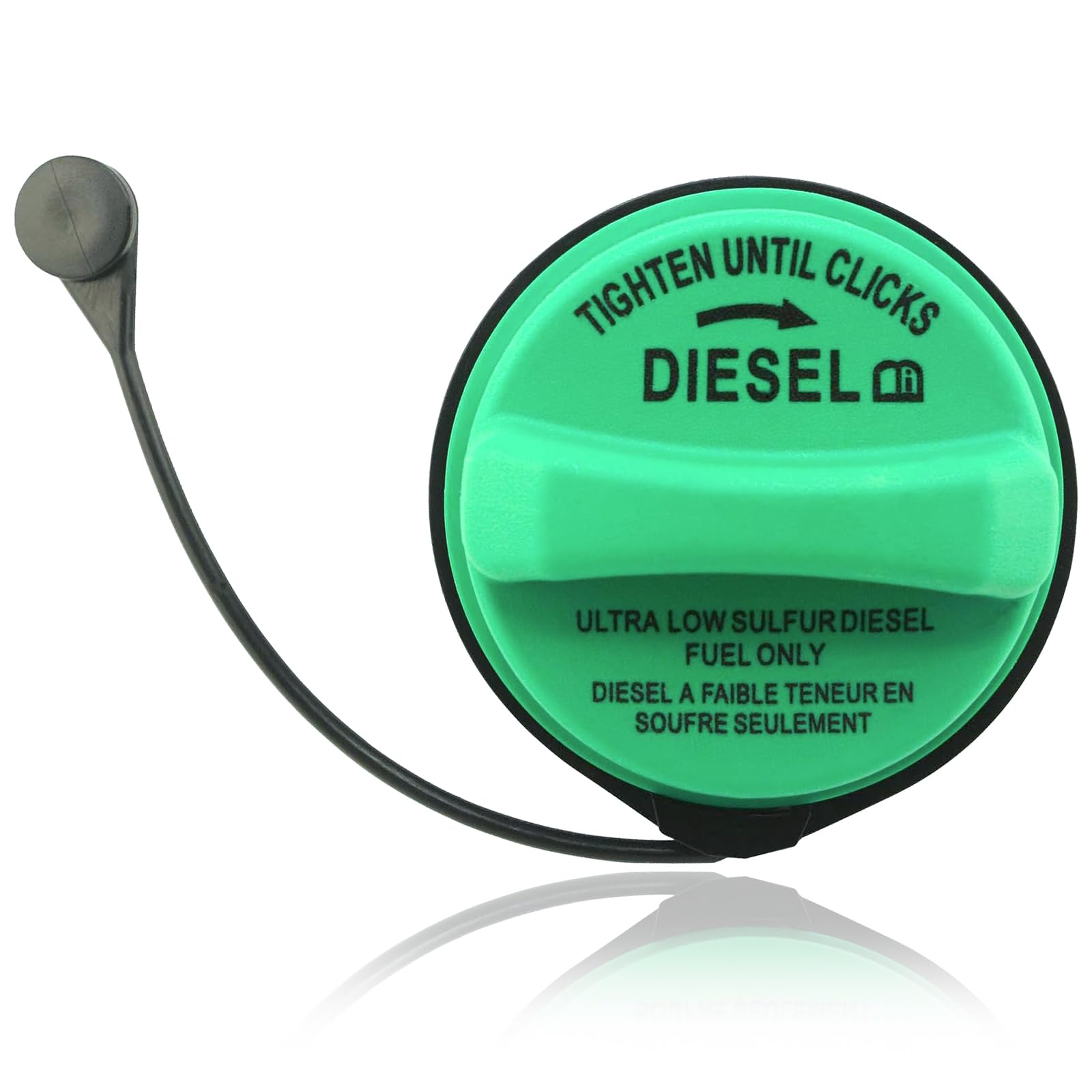 Diesel Fuel Cap Gas Cap, Fit For 2008-2017 Ford F250 F350 F450 F550 Super Duty 6.4L 6.7L Diesel Engines, F-250 F-350 F-450 F-550 2008-2017, Replaces FC1068 8C3Z-9030-C Fuel Tank Filler Cap