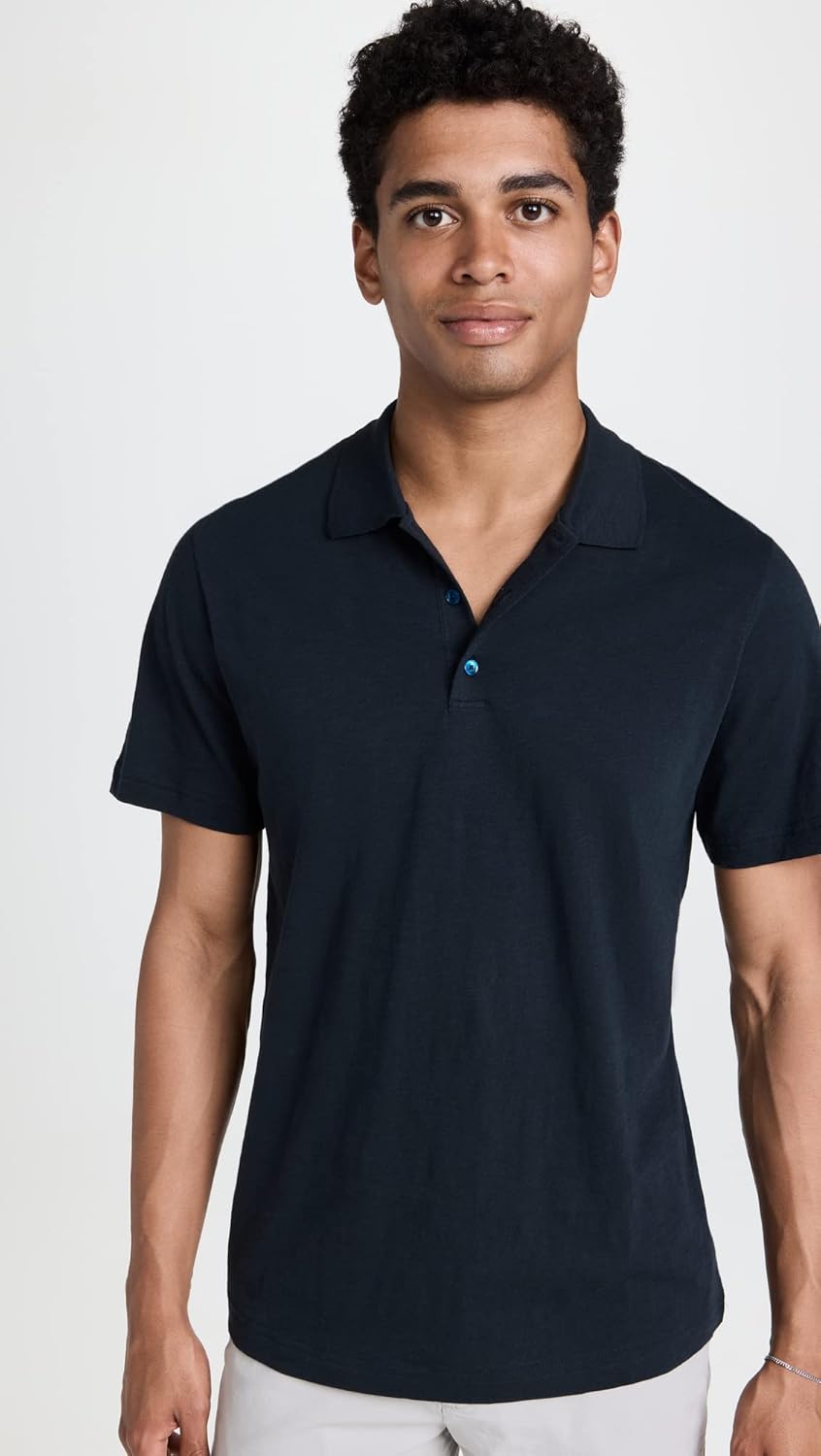 Theory Men's Bron Polo in Cosmos - Image 2