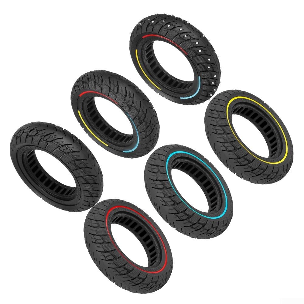 Pneu de scooter tout-terrain solide 10 x 2,5 anti-crevaison (B)