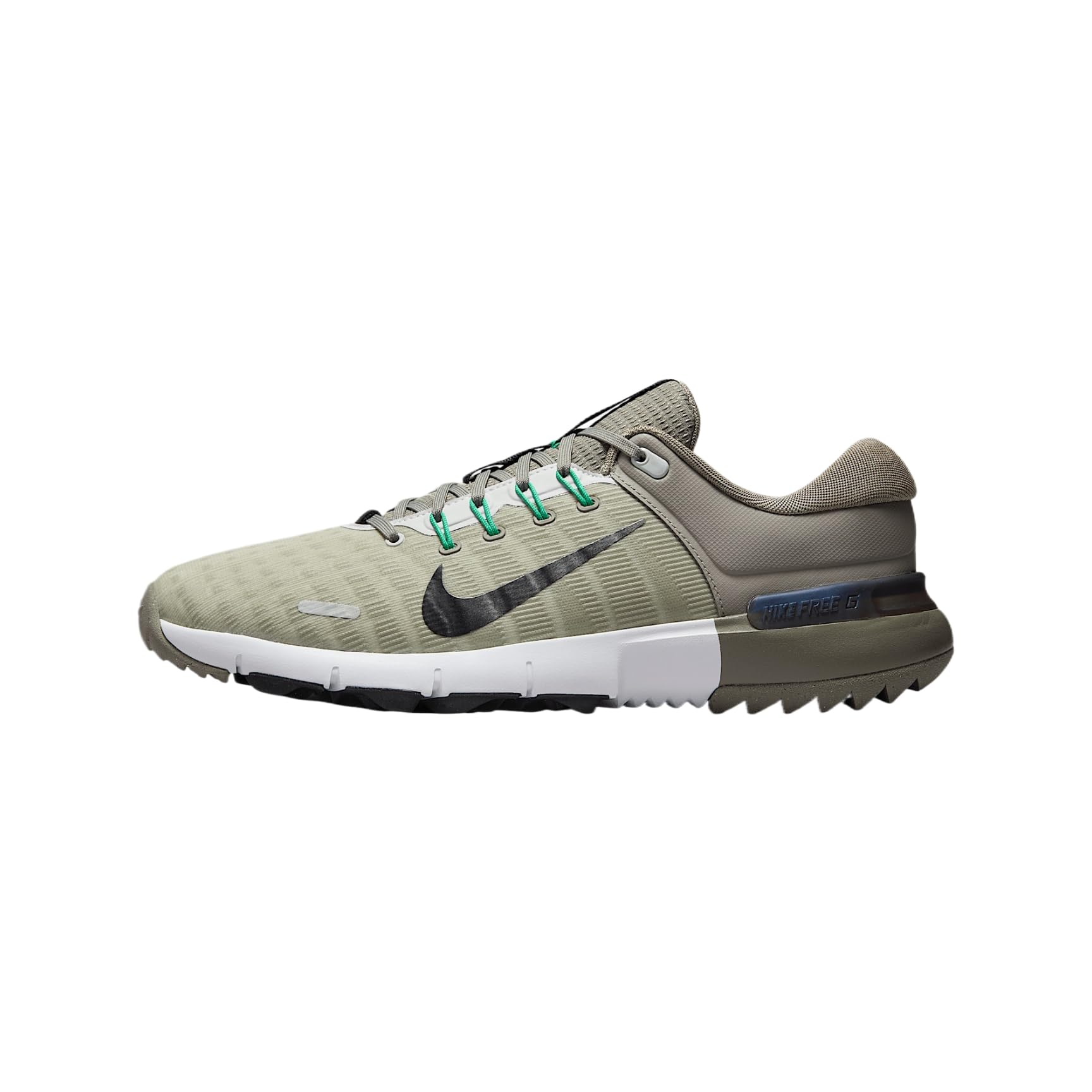 Nike Free Golf NN Golf Shoes (Wide) (FQ7875-300, Light Army/Light Silver/Black) Size 13