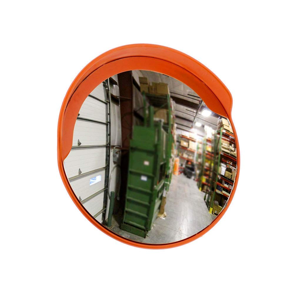 Espejo Exterior de Seguridad Vial, Duradero, Circular, portátil, Resistente a la Intemperie, para PC, Espejo Convexo, Varias características, 30-120 cm (tamaño: 80 cm)