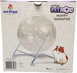 Globo de Acrílico para Hamster com Suporte Jel Plast
