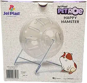 Globo de Acrílico para Hamster com Suporte Jel Plast