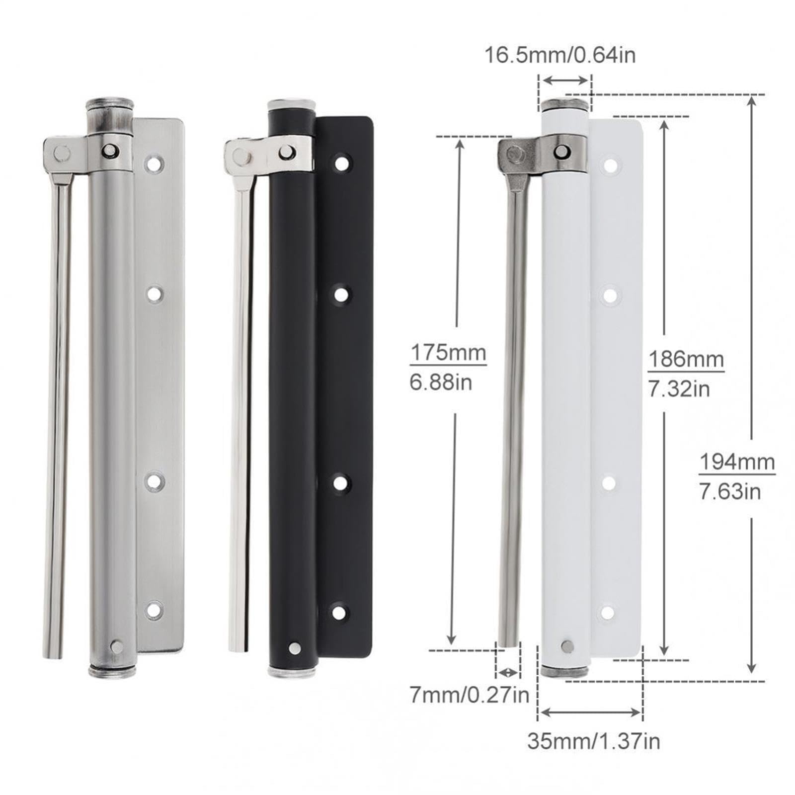 Ferme Porte Ferme-porte automatique simple en acier inoxydable
