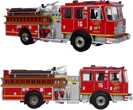 Iconic Replicas KME Predator Fire Engine LACFD - Engine 16 164