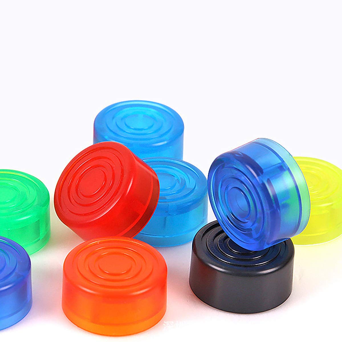 20 Copri Pedale Per Chitarra Effetti - Tappi Antiscivolo Colorati In ABS - Foto 14