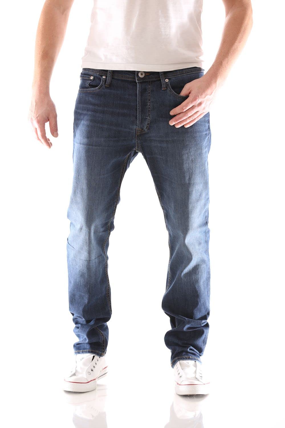 Jack & Jones Tim Original Slim Herren Jeans