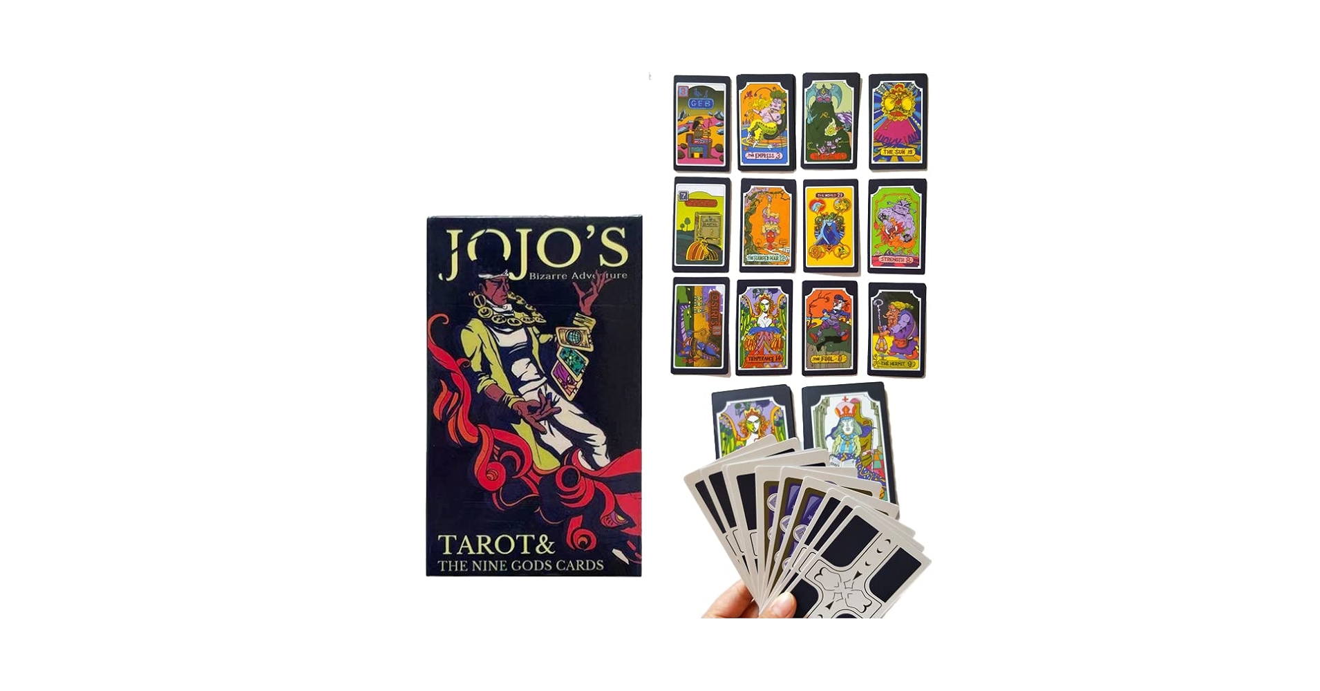 Amazon.co.jp: JoJo's Bizarre Adventure Tarot Cards 53 / 31 Tarot