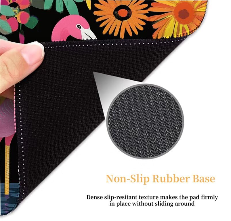 Tapis souris XXL imperméable et lavable avec base antidérapante