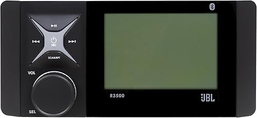 Miniatura 4 de JBL Unidad de fuente de la serie R3500 Wake - 4 x 55W pico @ receptor de 4ohm con Bluetooth (5.0), AM/FM/WB, entrada USB/entrada