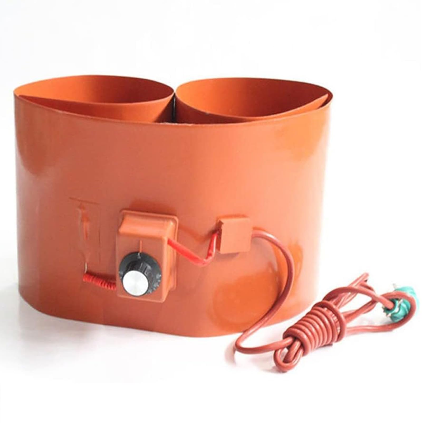Riscaldatore per fusti di petrolio in metallo siliconico Riscaldatore portatile in silicone Riscaldatore per fusti di petrolio fai-da-te Riscaldatore a fascia per barili Riscaldatore per secchio con