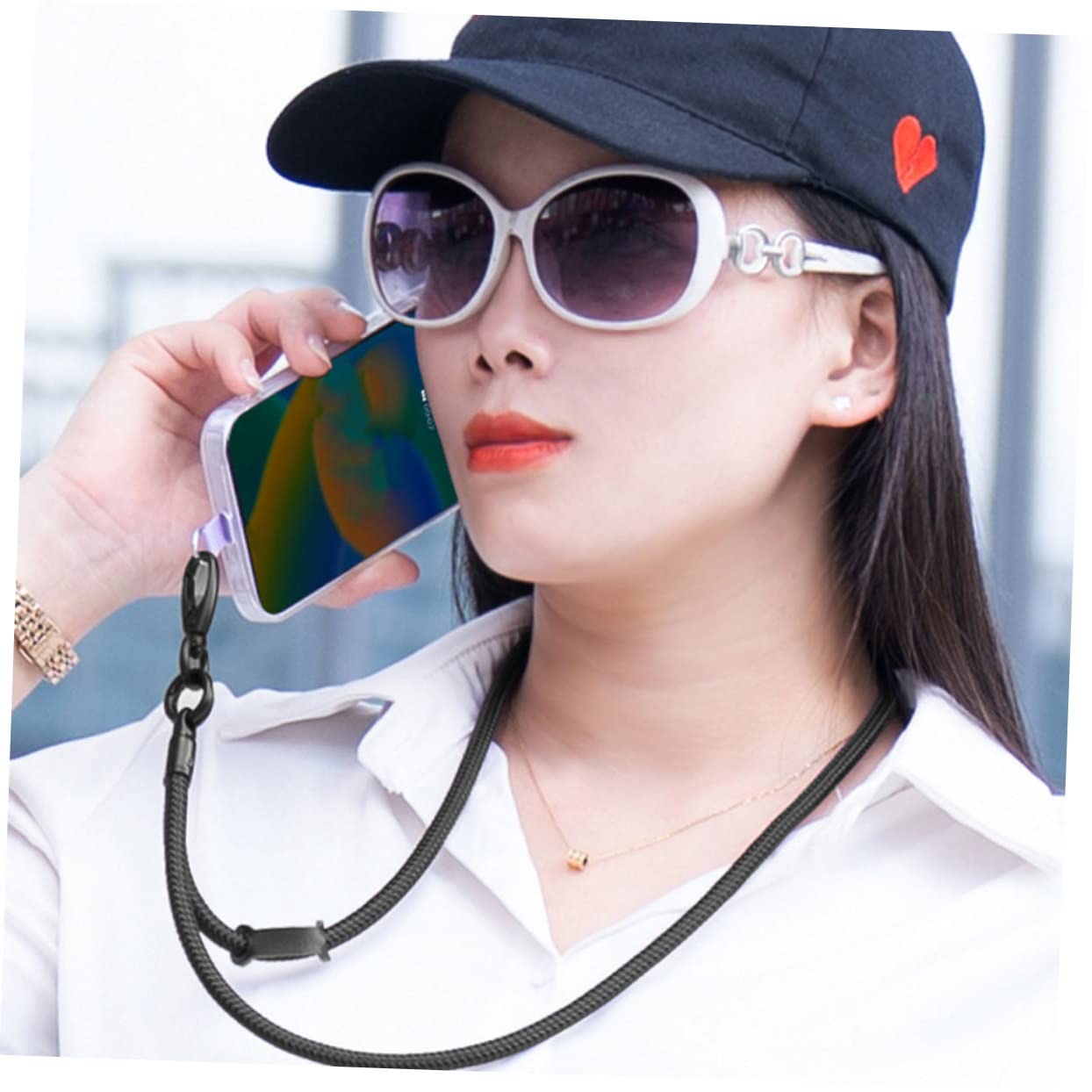 TEHAUX 5stücke Anti-verlust Handy-lanyard Aus Robuste Handy-tragekette Mit Abnehmbarer Halterung Für Mobiltelefone Player Und Usb-sticks Für Schule Arbeit Und Freizeit