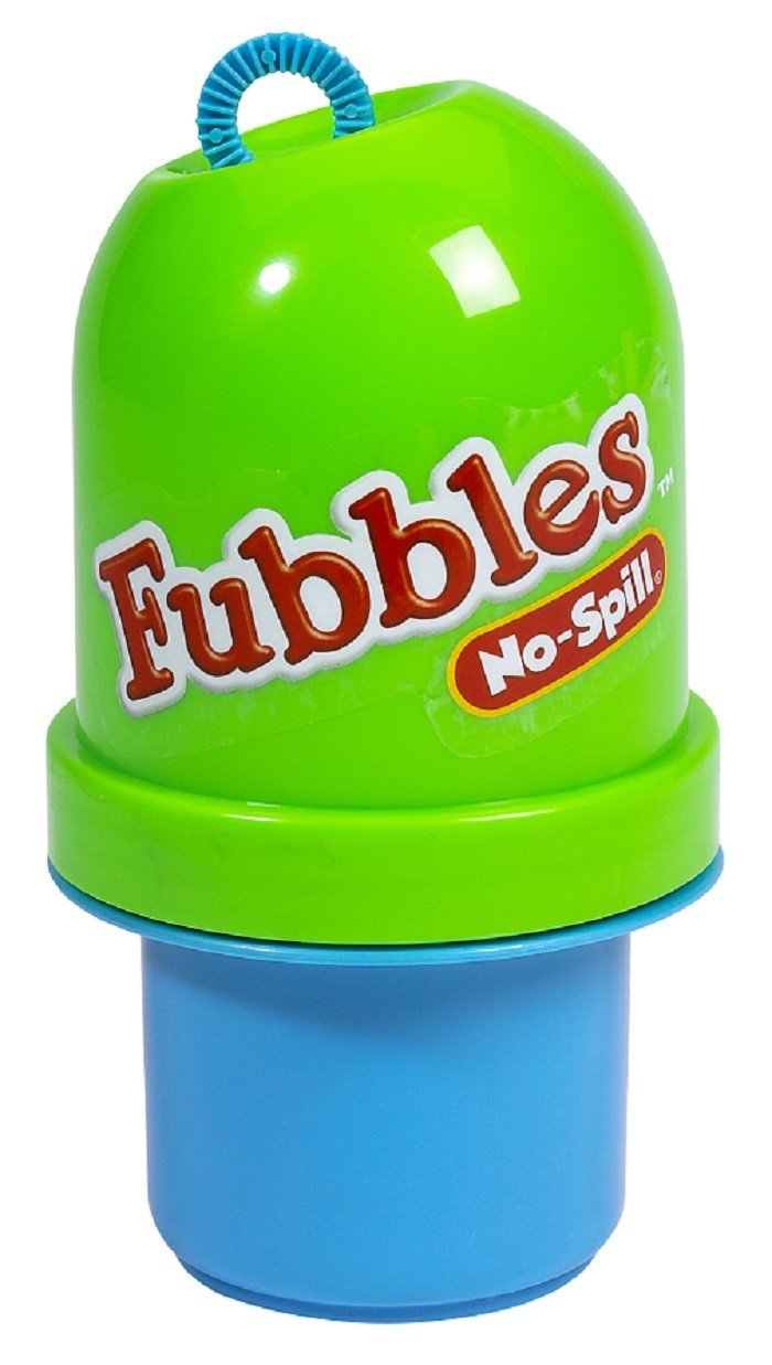 Little Kids Fubbles No-Spill Bubble Tumbler 4.0 Oz Blue/Green