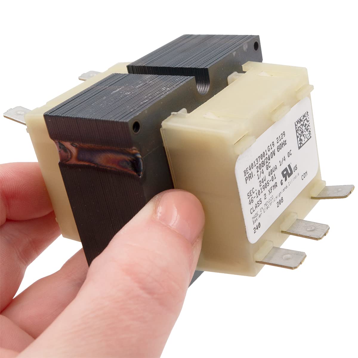 Supplying Demand 46-101905-01 46-101905-02 Transformer 40 VA 208/230/24V Channel 2 Hole Mount Model Specific Not Universal