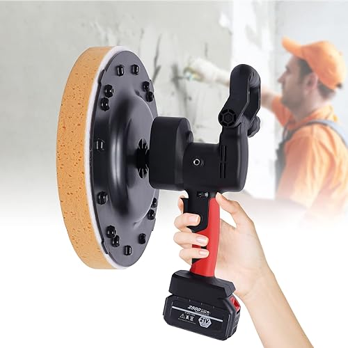 Miniatura 8 de Mezcladores eléctricos de paleta de mortero de hormigón de 110 V 6 regulación de velocidad de mano de mortero de cemento de hormigón Paleta de