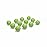 Champion Sports Lacrosse Balls - Official Size Equipment for Professional, College & Grade School Games, Practices & Recreation, NCAA, NFHS & SEI Certified, 12-Pack, Green