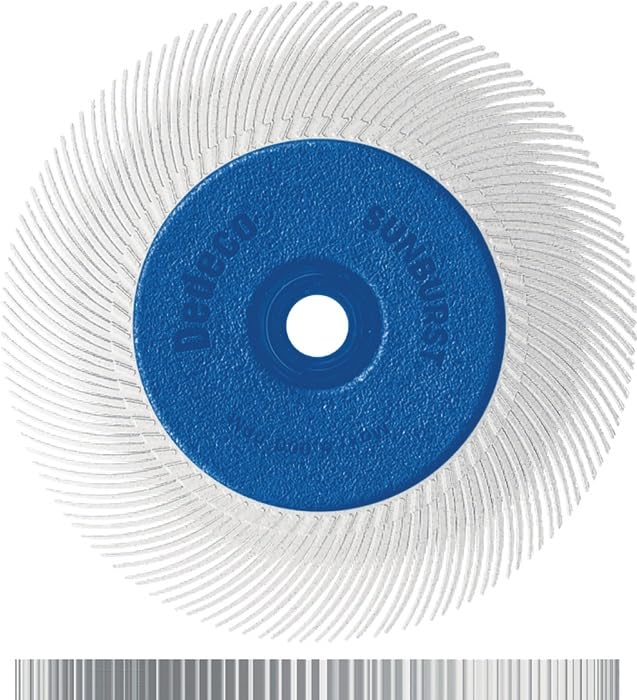 Sunburst Radial Brush Diameter 152 x Width 150 x 25.4 mm 120 Shape Disc RA Alox/Corundum TYROLIT