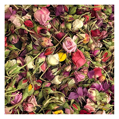 Knots de capullos de rosa assorted, 24 pcs, biodegradables miniatura 1