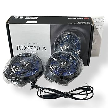 RD9720A RD9870J サンエス空調服用ファンセット Amazon.co.jp: 【未使用品】 空調風神服 ファンセット(厚型
