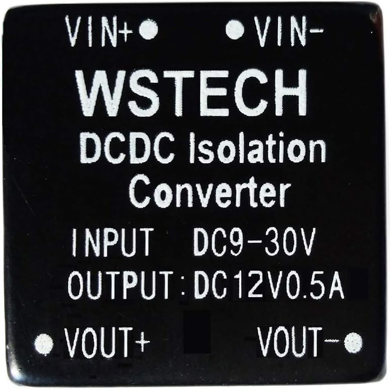 Taidacent 1 Piece Isolated dc Power Supply undervoltage