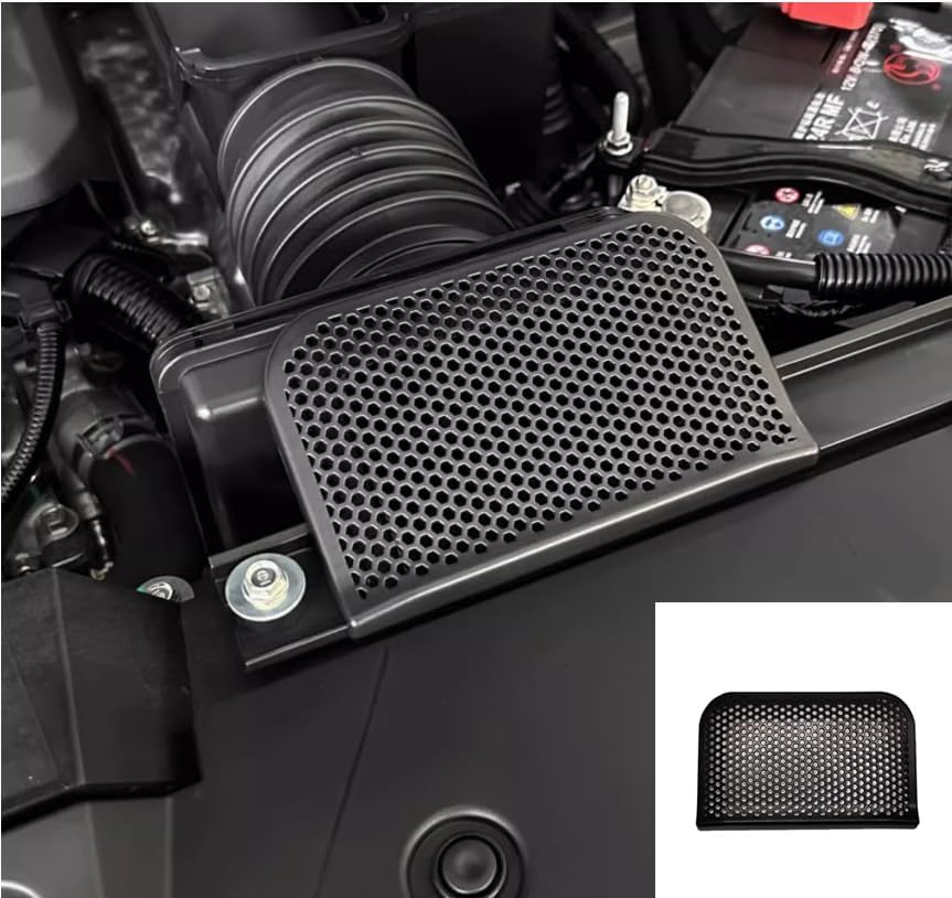 For Honda CR-V CRV Hybrid 2023-2025 Black Engine Room Air Intake Outlet Guard Cover Trim 1pcs Car Accessories