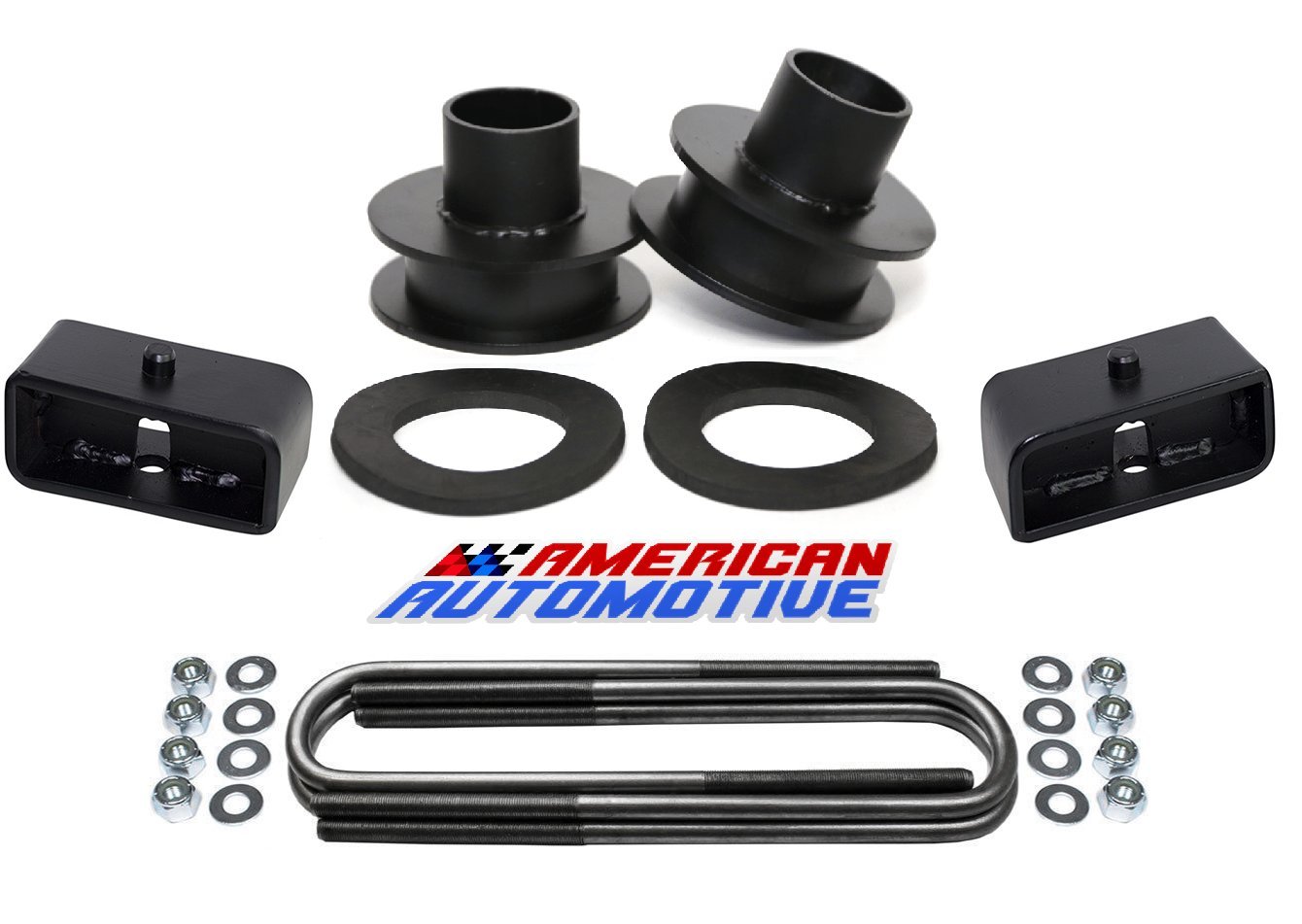 Shock Extenders American Automotive F250 F350 SuperDuty Lift Kit 4WD 2.