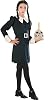 Addams Family Child's Wednesday Addams Costume, Small, Black/White