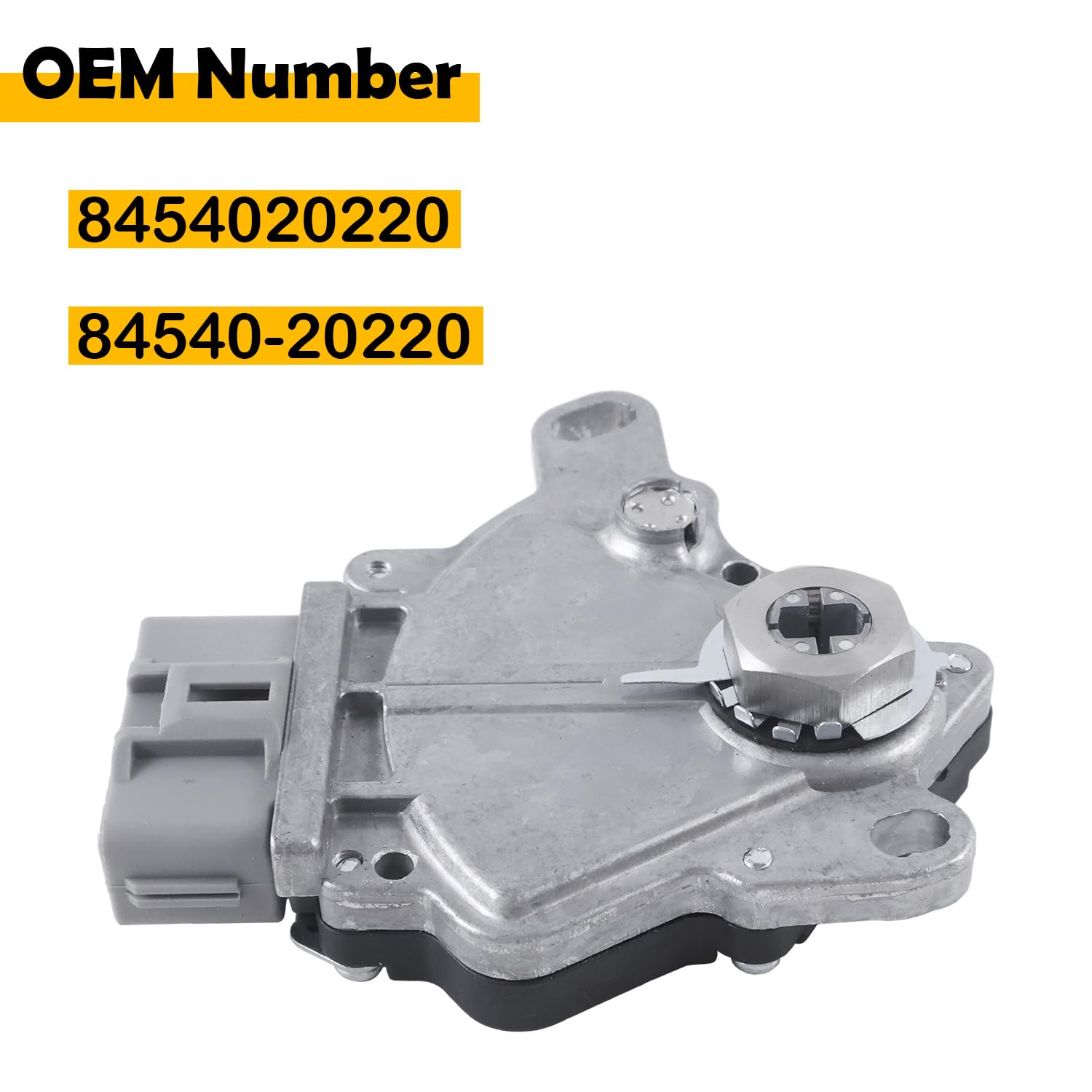 84540-20220 Neutral Safety Switch Compatible with 1994-2001 Toyota Camry & 1994-1999 Toyota Celica, Replace OEM 8454020220 Transmission Range Sensor