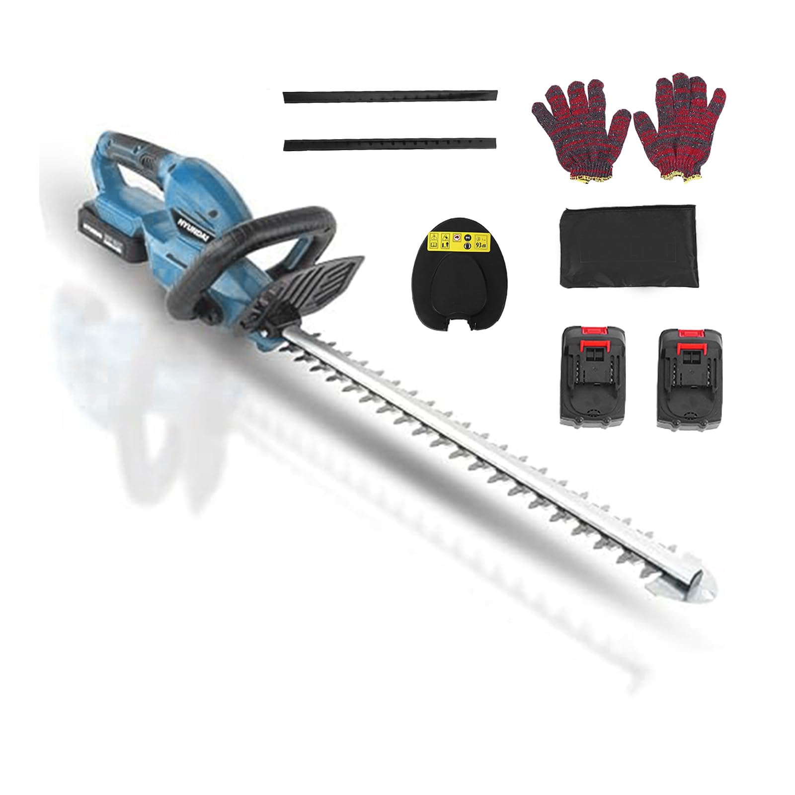 Cortasetos Inalámbrico para Podar Ramas, Cortasetos Inalámbrico De 3000 R/Min, Cortasetos Ligero Compatible, Mango Ergonómico con Deflectores De Seguridad para Jardín, Vallas Y Jardinería