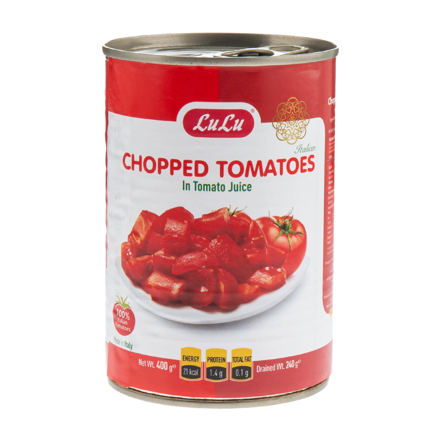 LuLu Chopped Tomatoes in Tomato Juice 400g