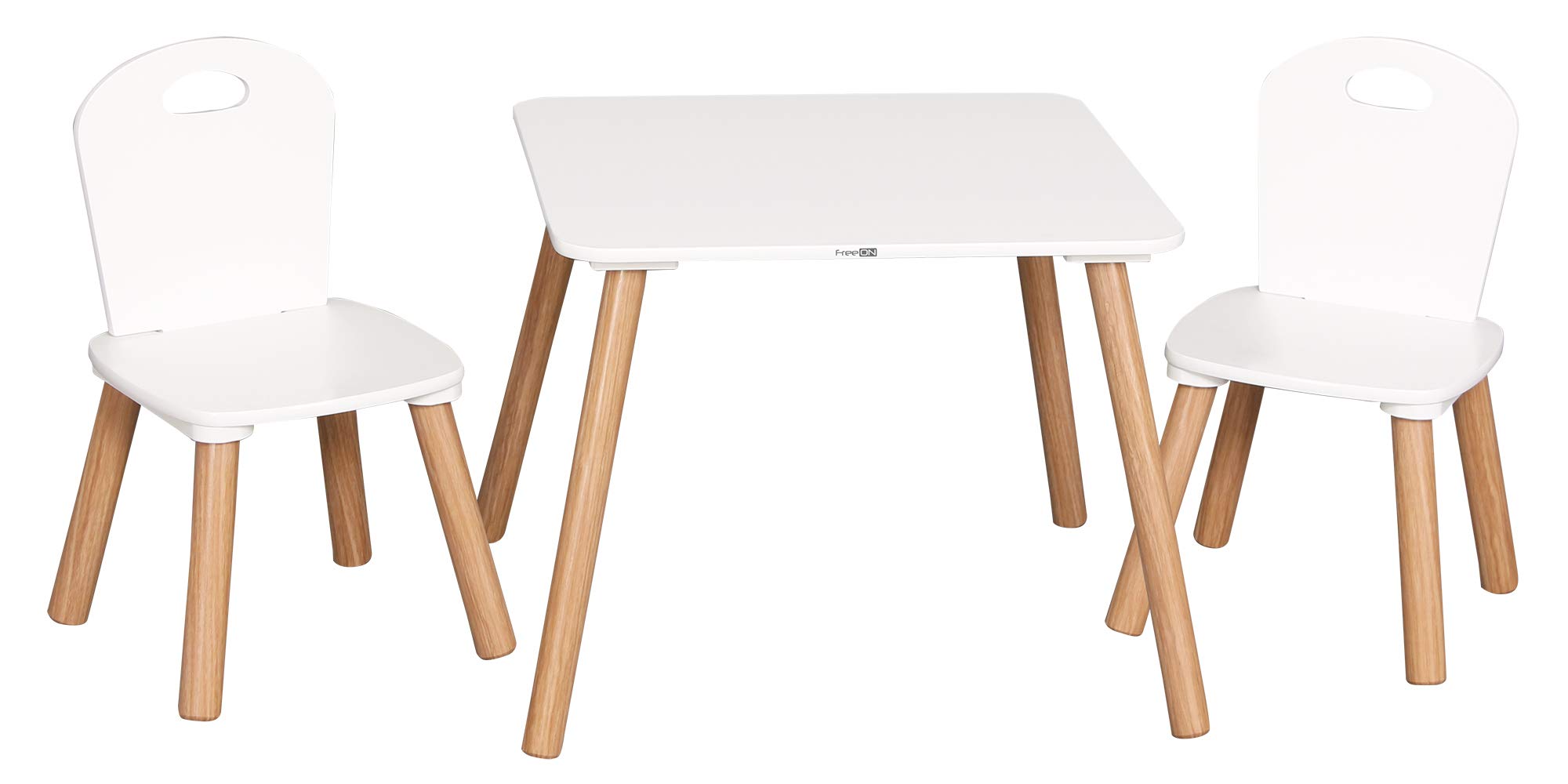 FreeON Athena Set di mobili per bambini tavolo con due sedie