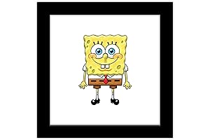 12x12 Spongebob Squarepants Black Frame Wall Poster