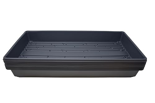 10 Plant Growing Trays (with Drain Holes) - 20" x